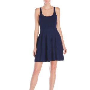 NWT Jay Godfrey Navy Textured Knit Dress